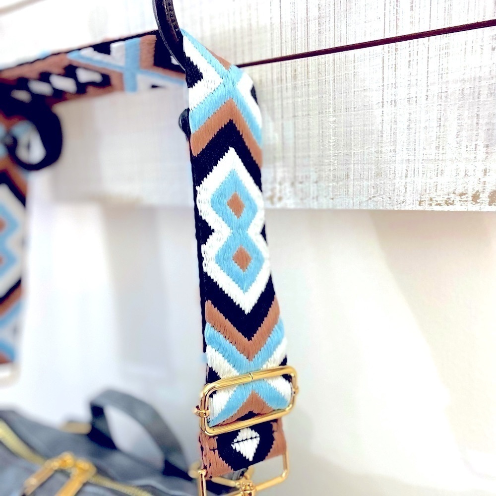 BRAND NEW! Aqua Brown Crossbody Strap💙 ~BAG NOT INCLUDED~ - Picture 6 of 8